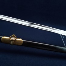 British WW2 1925 Pattern Royal Air Force Officers Sword of Group Captain David Lumgair CBE 4